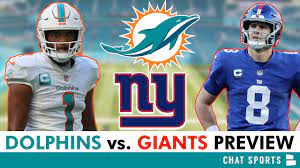 Dolphins vs Giants